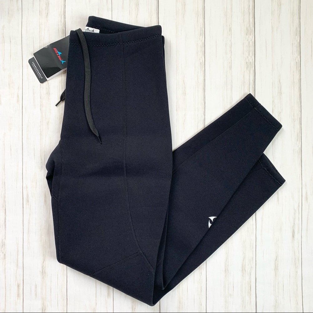 NWT Dive & Sail Black Neoprene Scuba Pants